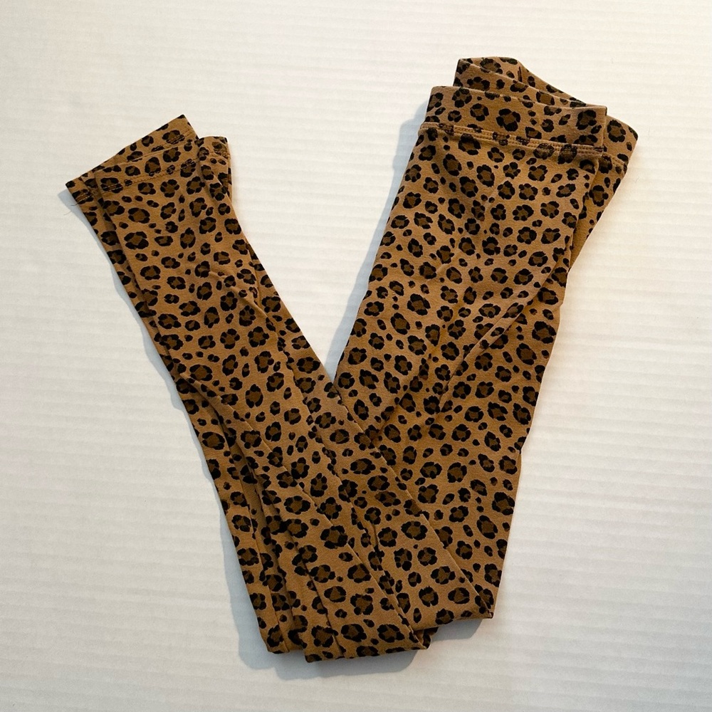 Crewcuts Brown Leopard Print Leggings